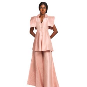 DSC02360-1 Structured Satin Power Suit